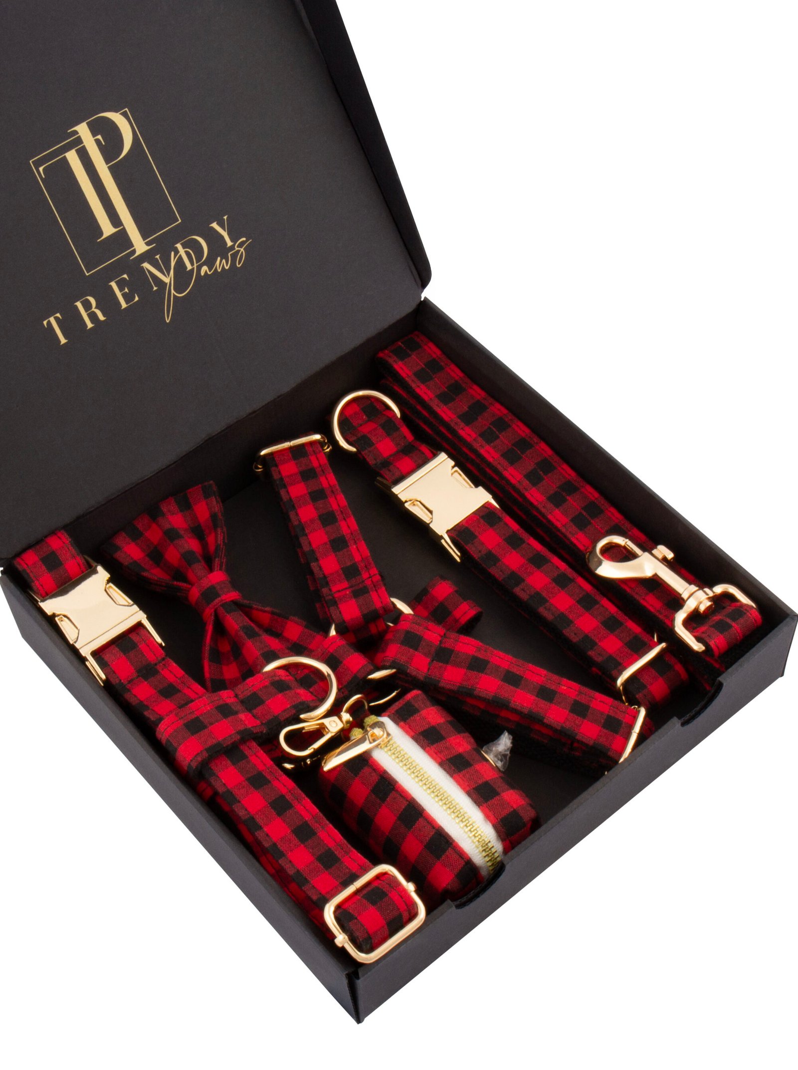 Trendy paws šuns petnešų rinkinys