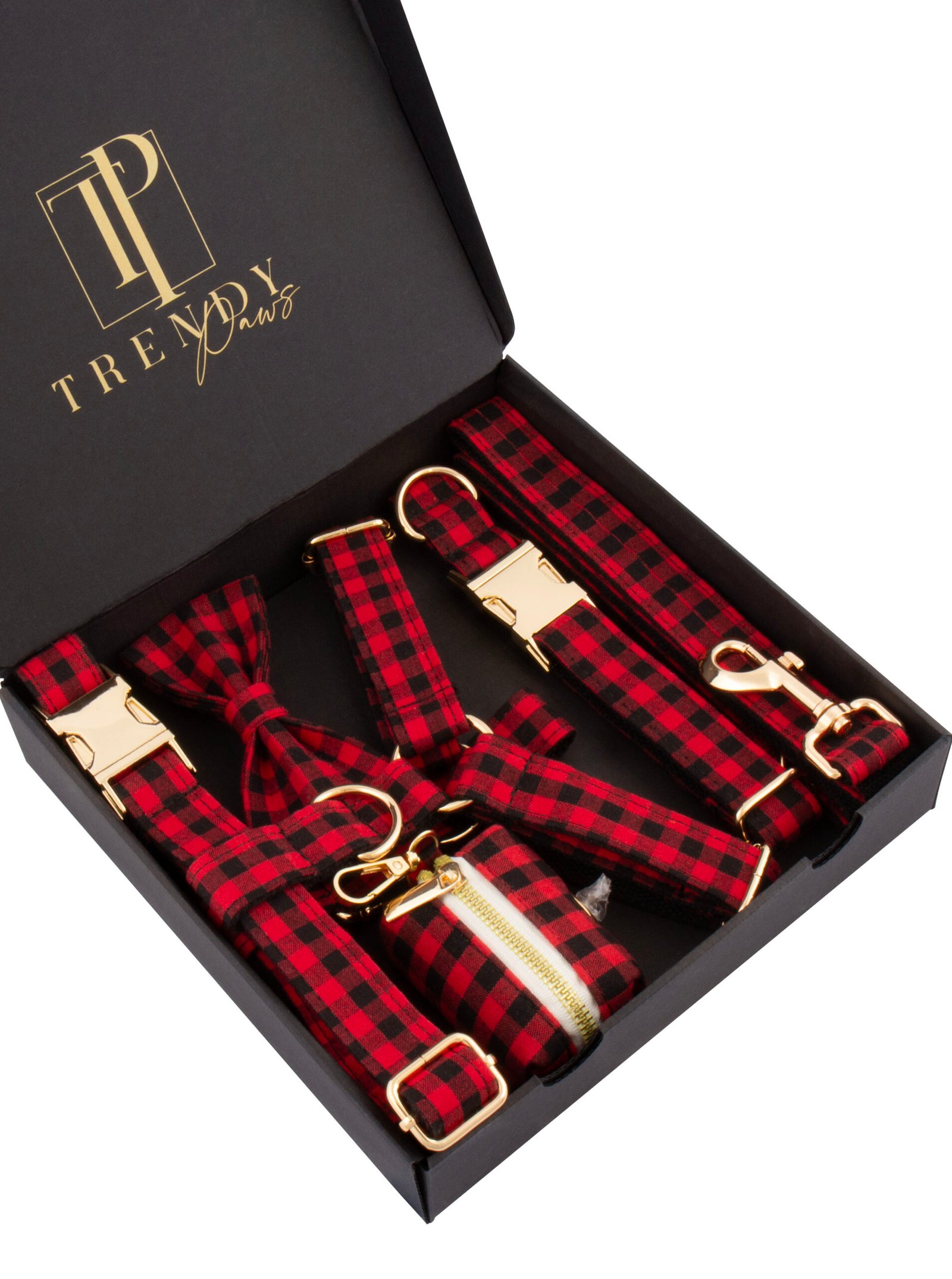 Trendy paws šuns petnešų rinkinys