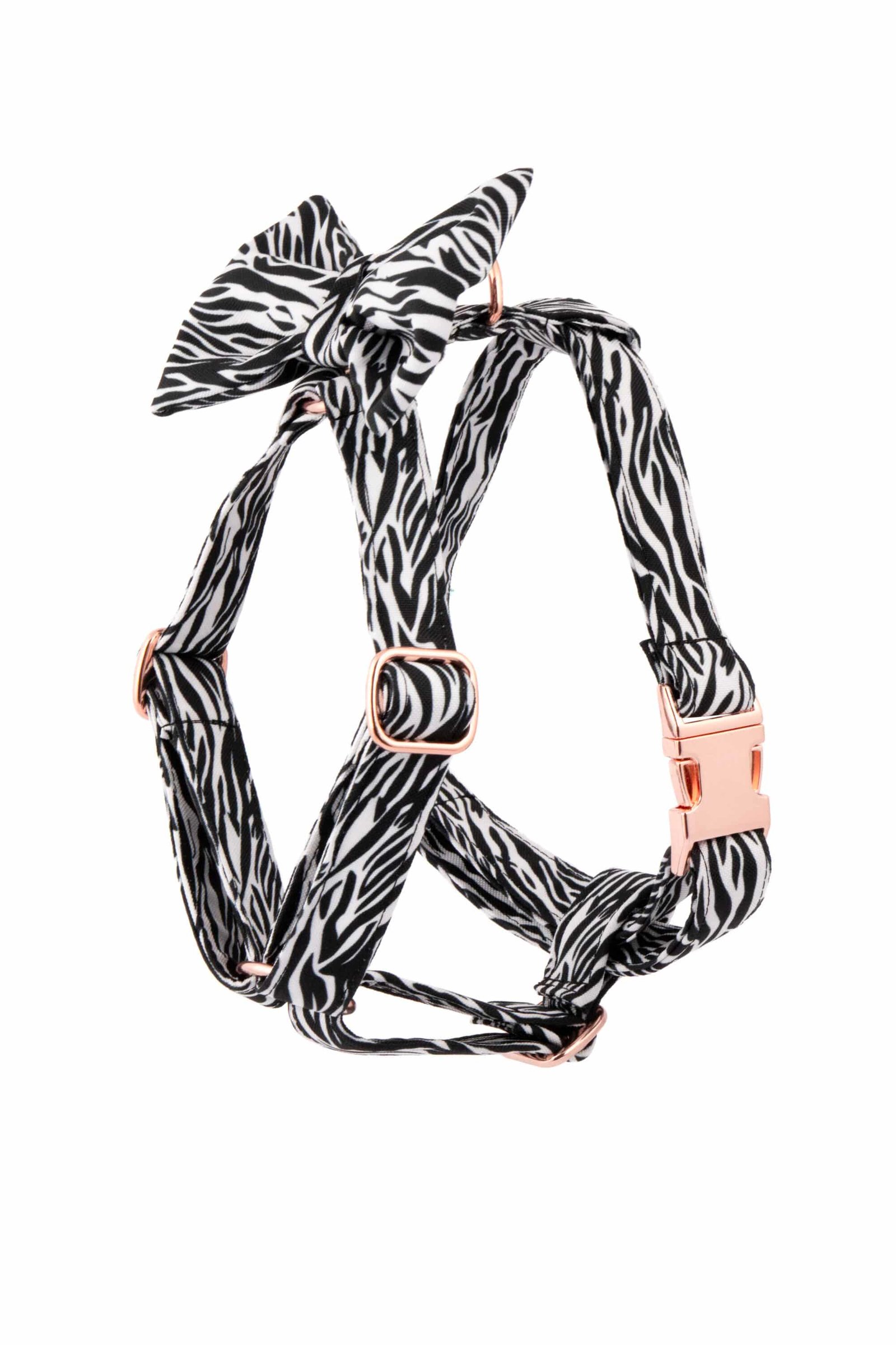 Trendy paws ZEBRA šuns petnešos su sparnais, madingas