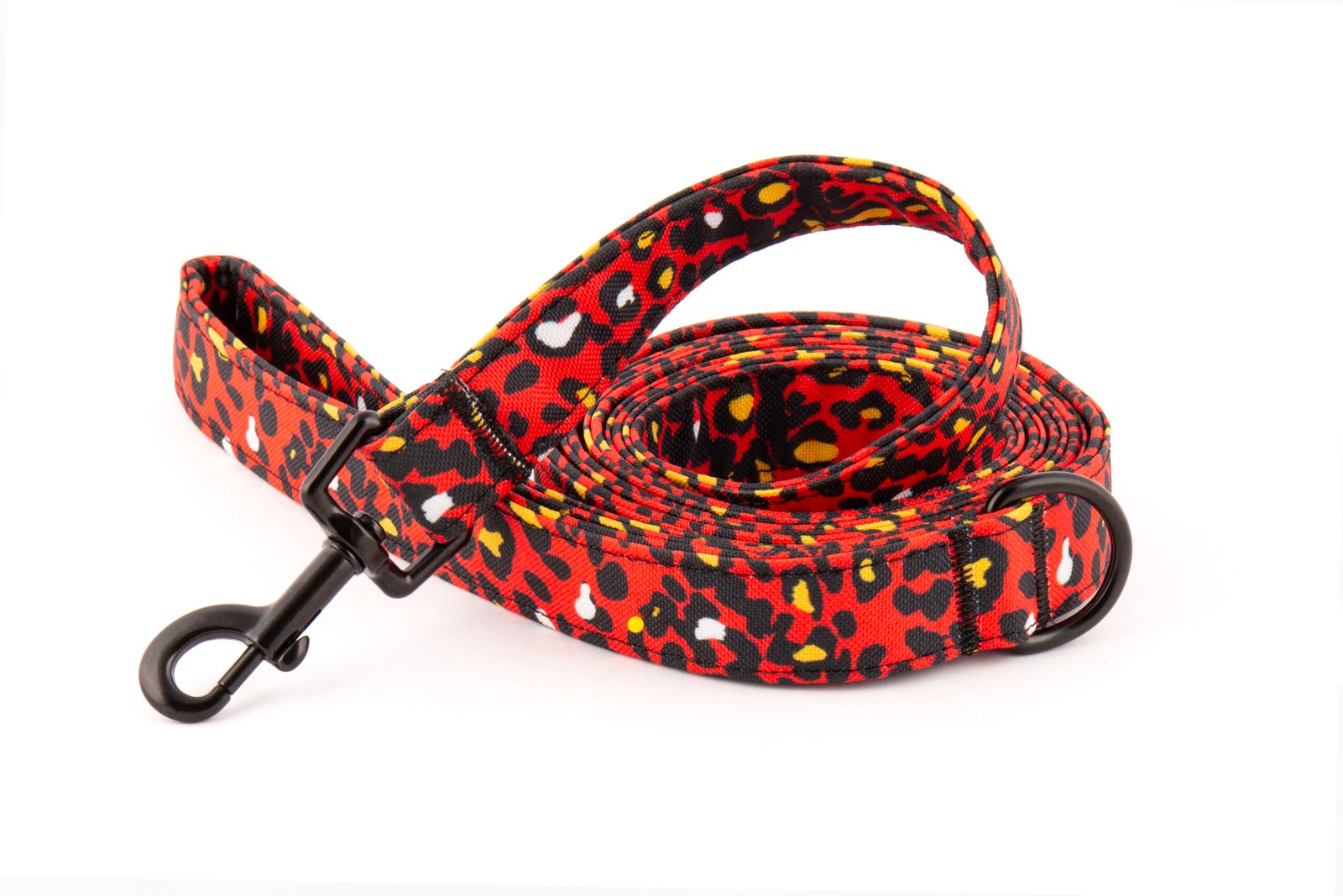 Šuns aksesuarų komplektas „Neon Leo Red“ - Image 3